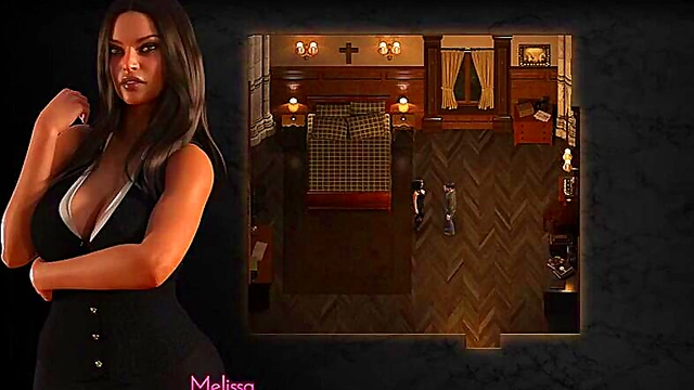Spy Seduced by Priest in Church Animated Sex Scene Fantasies Unleashed