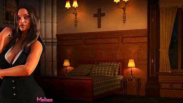 Spy Seduced by Priest in Church Animated Sex Scene Fantasies Unleashed