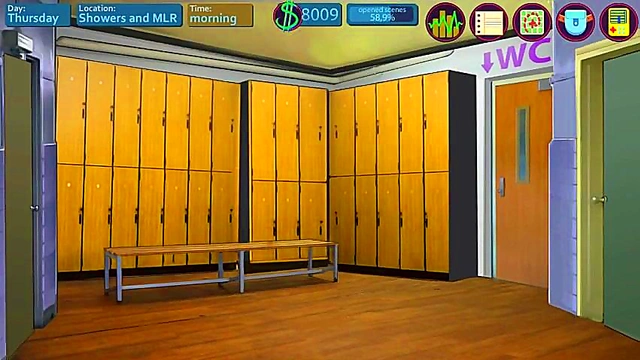 Horny Anime Babe Sucks And Fucks Her Visitor In A Steamy Visual Novel