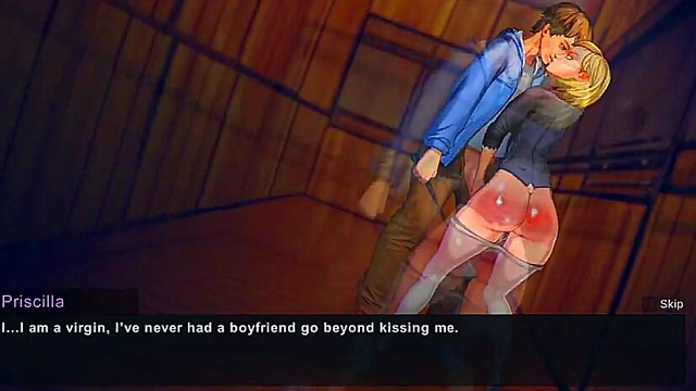 Horny Anime Babe Sucks And Fucks Her Visitor In A Steamy Visual Novel