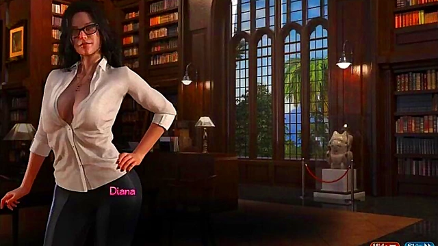 Horny Llamamann Sexbot Takes Anime Babe's Dick for Orgasmic Ride & Cums Hard