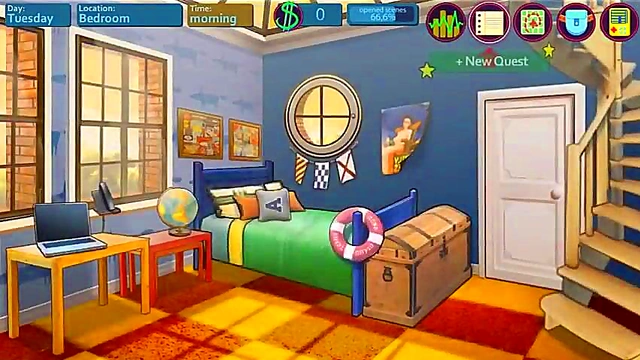 Intense Klara And Nonna Anime Sex Scene With Big Boobs & CREAMPIE Orgasm