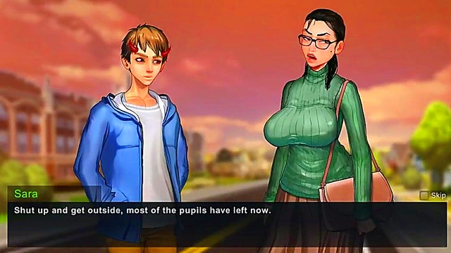 Sexy Anime Boss Takes Charge for Intense Oral & Ride Session Cumsession