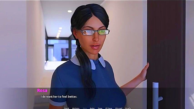 Big-Ass Anime Babe Gives Sultry Blowjob Then Rides His Hard Dick Deeply