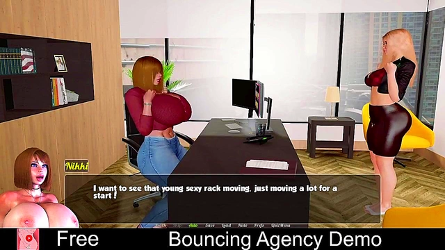 Seductive Boss Lady Gets Fingers Under Table Then Fucked From Behind