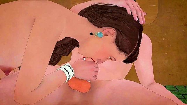 Sexy Anime MILF Gives Perfect Boob Job & Titjob For Facial Cum Shot Delight