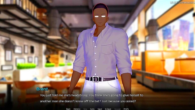 Naked Boss Gives Hot Anime Blowjob & Gets Hardcore Anal Cumshot