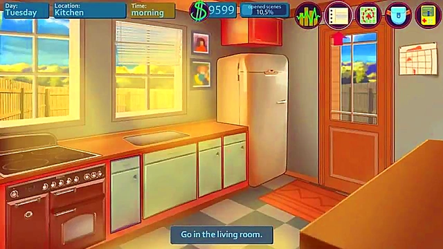 Hentai Anime Couple Enjoy Hot Sex In Fantasy World Visual Novel Scene