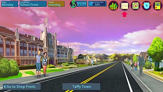 Hentai Anime Couple Enjoy Hot Sex In Fantasy World Visual Novel Scene