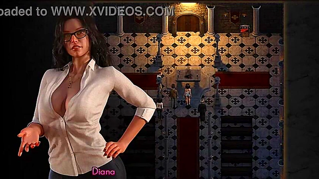 Sexy Anime Babe Gets Her Pussy Sucked Before Riding A Giant Dick Hard