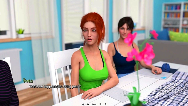 Seductive Anime Taffy Gives Intense Oral Pleasure For Explosive Orgasm & More