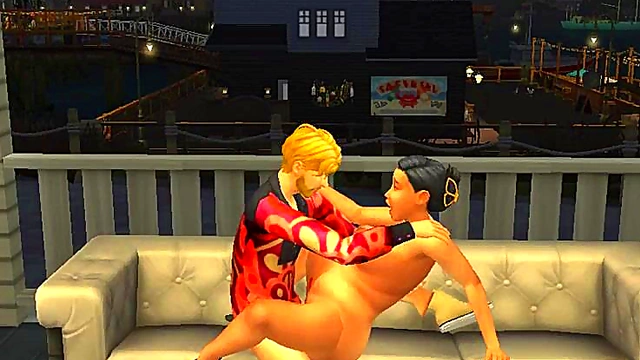 Horny Milf Sucks Dick at Work for Money, Gets Facial Cumshot