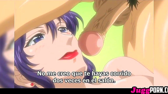 Morning Milfs Seduce in Anime City for Hot Visual Novel Sex Fantasies