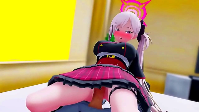 Hot Anime Taffy Takes Multiple Dicks for Creampie Orgasm in Her Harem Fantasies