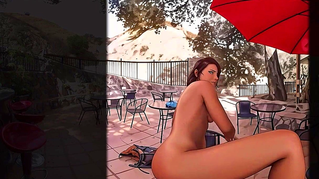 Azur Lane Belfast Gets Fucked Hard On Restaurant Table - Ecchi Anime Blowjob Action!