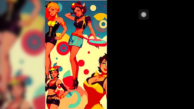 Intense Lesbian Play Between Hikage, Katsuragi And Yomi With Big Boobs Action