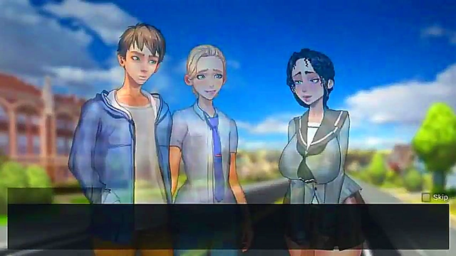 Horny Anime Babe Gets Fucked In A New 3D Visual Novel Adventure By Lover Sky