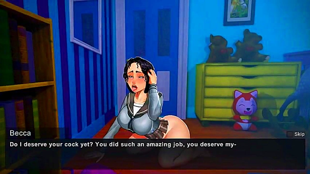 Horny Anime Babe Gets Fucked In A New 3D Visual Novel Adventure By Lover Sky