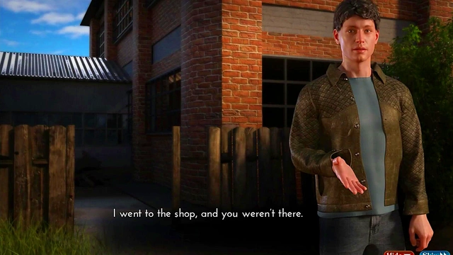 He's Back! Sexy Anime Babe Gets Her Pussy Fucked by Dick in 3D Visual Novel Fantasies