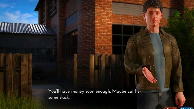 He's Back! Sexy Anime Babe Gets Her Pussy Fucked by Dick in 3D Visual Novel Fantasies