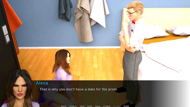 Pyjama-clad Anime Beauties Get Naughty in Steamy 3D Sex Fest