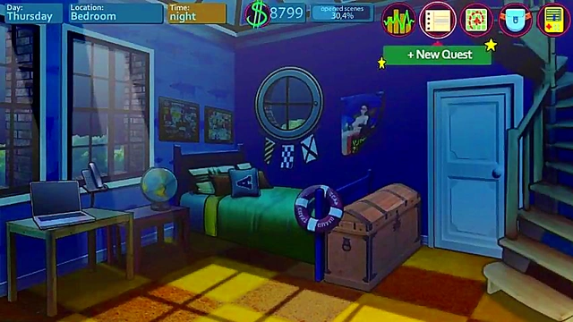 Seductive Step-Sister Tempts Her Brother With Naughty Anime Sex Acts