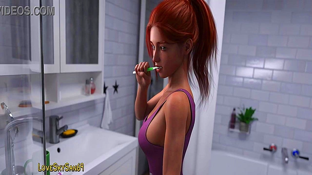 Horny Anime Couple In Steamy 3D Porn Scene With Hot Oral Action