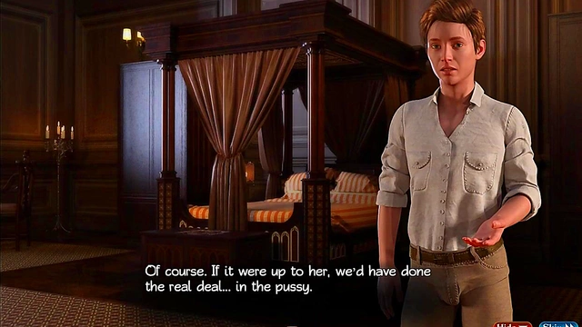 Horny Anime Babe Gets Fucked Hard by Handyman for Sexy Visual Novel Pleasures