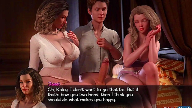 Horny Anime Babe Gets Fucked Hard by Handyman for Sexy Visual Novel Pleasures