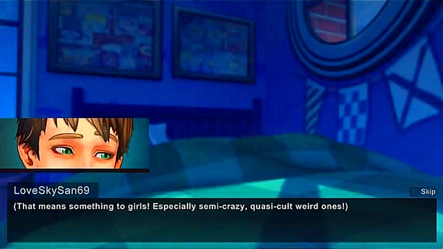 Sizzling Summer Anime Sex Scene With Kinky Bra Swapping Friends