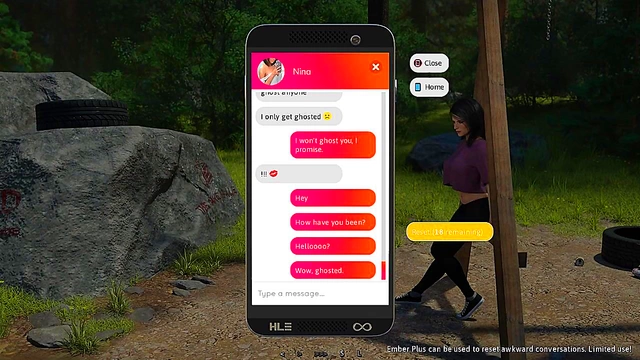 New 3D Anime Visual Novel Hot Hentai Couple's Intense Blowjob & Anal Action