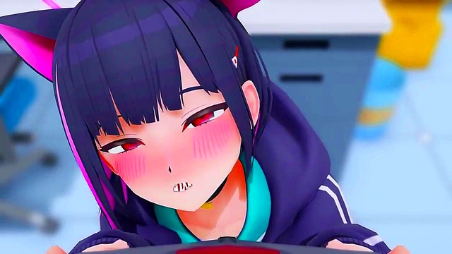 C C Fucks Lelouch's Ass With Passionate Asmr Sounds in Uncensored Anime Sex Scene