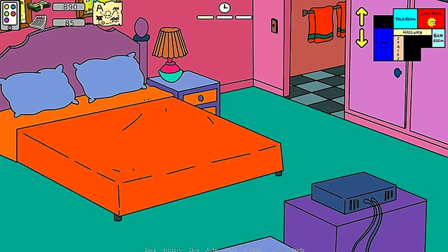 Serpent's Seduction Anime Goddess Strips Down for Mind-Blowing Blowjob Action!