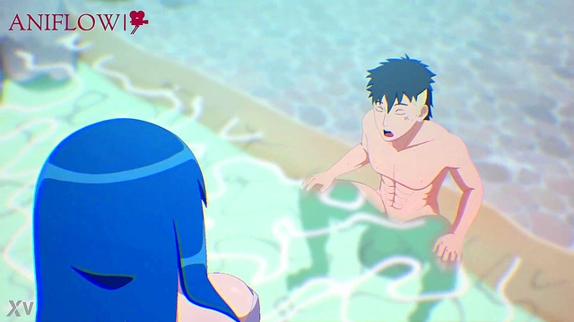 Nadia's Treasure Hunt Ends With Hot Anime Orgy & Explosive Cuckold Climax!