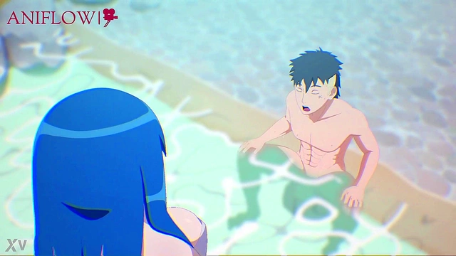 Nadia's Treasure Hunt Ends With Hot Anime Orgy & Explosive Cuckold Climax!