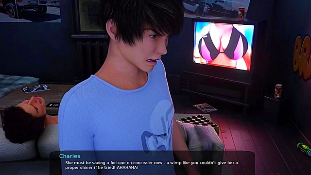 Expensive Milf Gets Anal & Oral Sex From Young Lover in Perverted Anime Fantasy