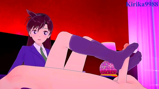 Shy Komi-Shouko Gets Animated Reinforcement After School for Peh-Koy Fun