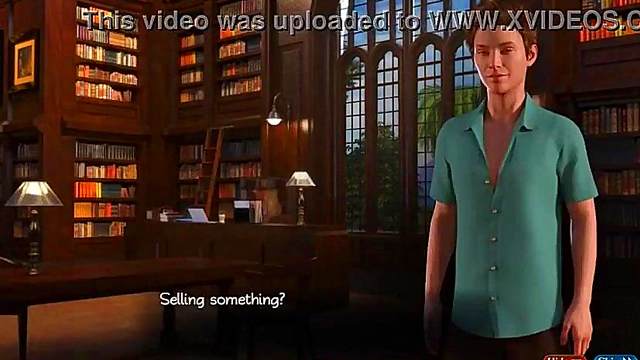 Huge-Titted 3D Beauty Straddles Him for TittyFuck & Endless Cumsession