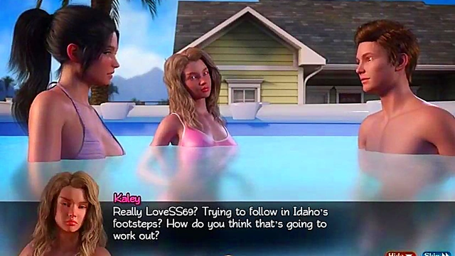 Horny Doujin Anime Couples Enjoy Explicit Sex Scene With Passionate Zanges