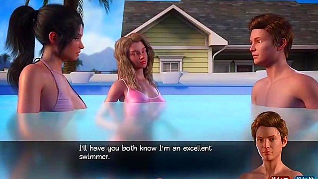 Horny Doujin Anime Couples Enjoy Explicit Sex Scene With Passionate Zanges