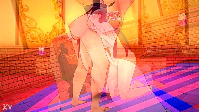 Hentai Anime Visual Novel Adventure Shelter 3D Sex Scene Unfolds Desire