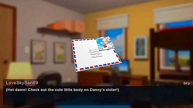 New Anime Visual Novel Hot 3D Couple Gets Naughty in The Visit Scene!