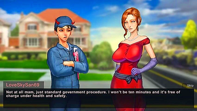 Vampire Simpsons Babe Gets Fucked Hard for Juicy Cumshot Fantasies