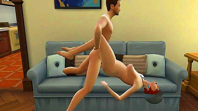 Caroline Gives Perfect Blowjob for Milky-City Hentai Fantasy