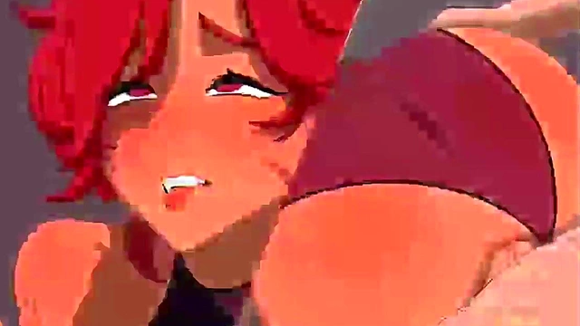 Noelle's Perfect Ass Rides Futa Dick Standing Up for Hot Genshin Sex