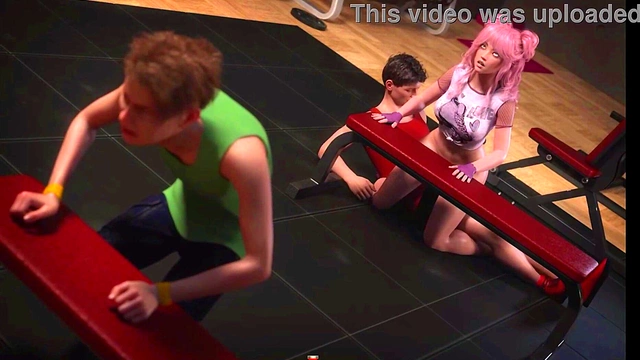 Excited Anime Babe Loses Control as His Massive Dick Rips Through Her Tight Pussy