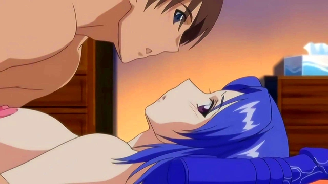 Busty Anime Queen Rides Hard for Explosive Orgasm in Steamy Brothel Scene