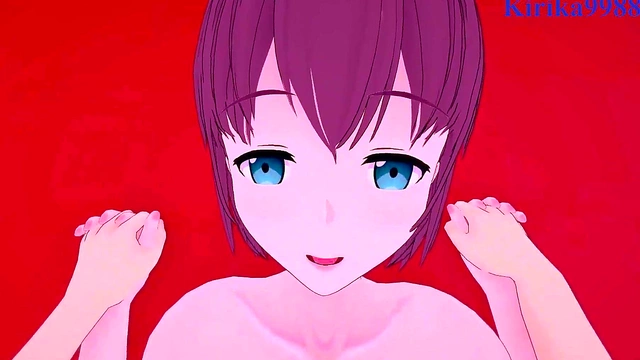 Hot MILF Gets Her Anime Pussy Fucked Hard Under Sizzling Summer Sun With Deep Cumshots