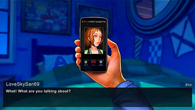 Hot Anime Babe in White Lingerie Sucks Dick for Thick Creamy Facial Finish