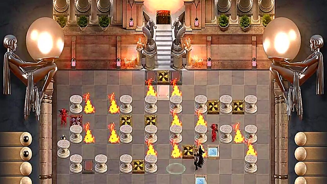 Thick Black Babe Takes Double Penetration While Giving Blowing Facial in Anime Sex Festival